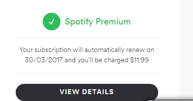 I clearly have Spotify premuim