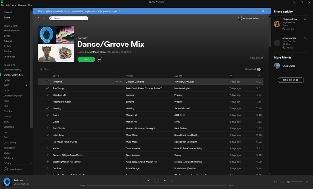 Unable to play music from desktop app - The Spotify Community