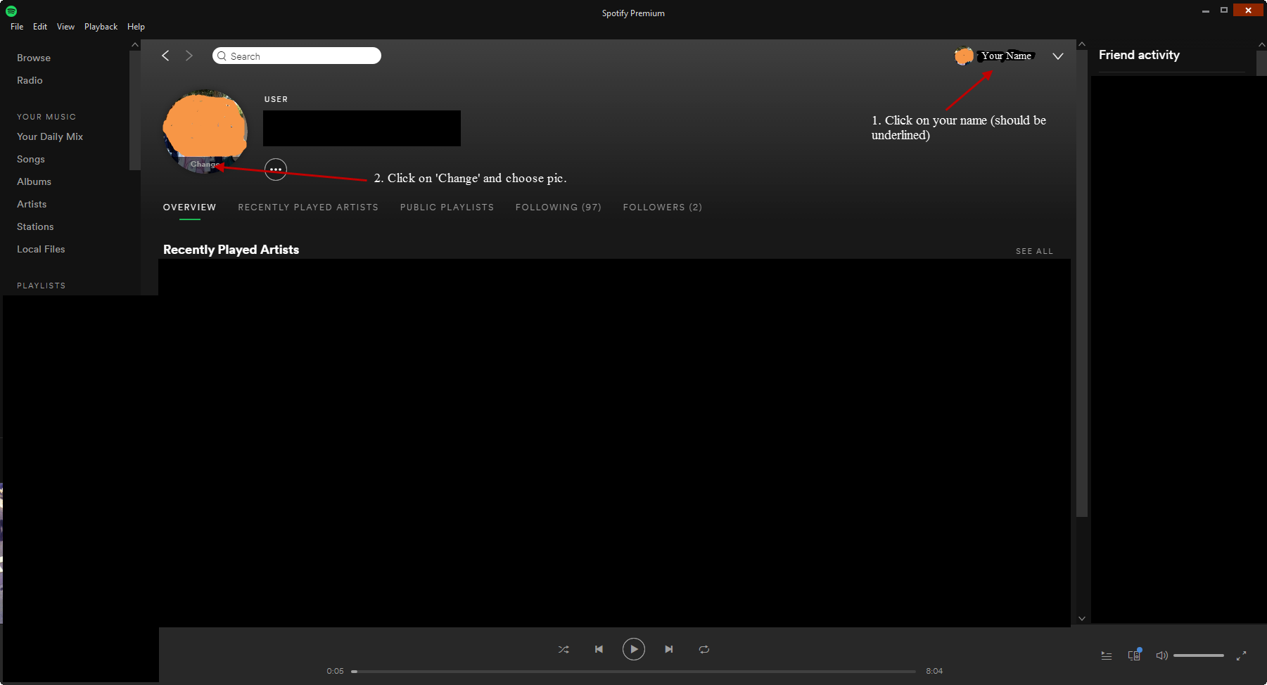 Solved: Cannot remove user profile picture - The Spotify Community