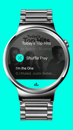 spotify android wear offline