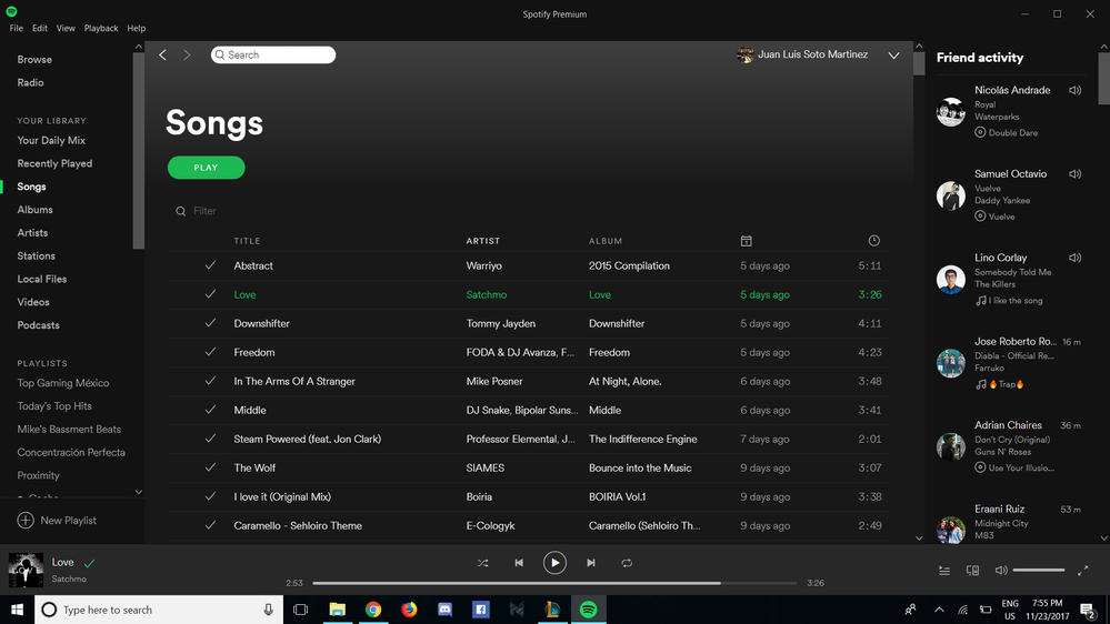 Solved: No aparece opcion descargar musica sin conexion - The Spotify  Community