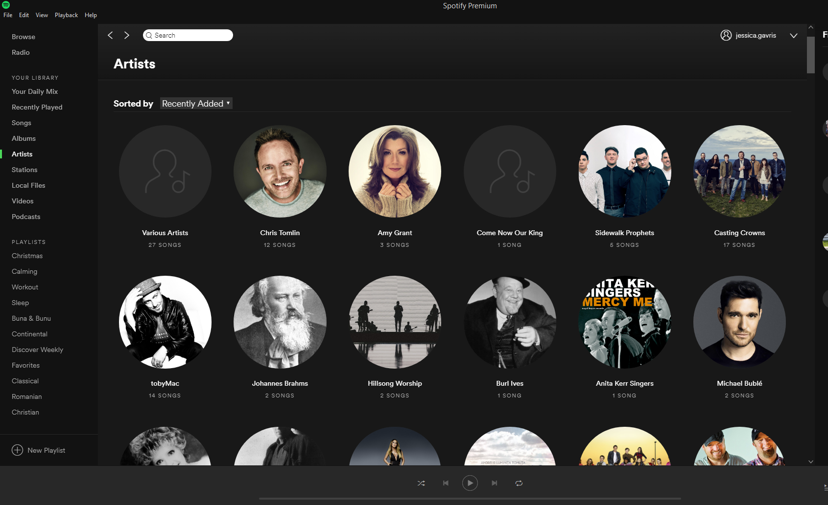 Artist Tab Not Working As Intended (On My Account) The Spotify Community