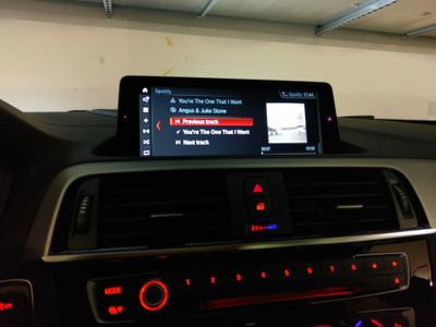 Car just started at work