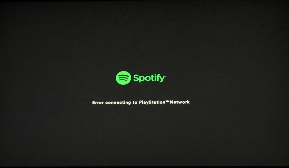 PS4 Won't Play - The Spotify Community