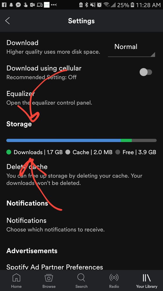 Set Spotify To Download To Sd Card