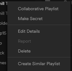 Create Similar Playlist (Bottom)