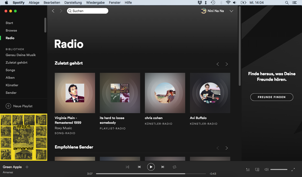 Add new radio station" button disappeared - The Spotify Community