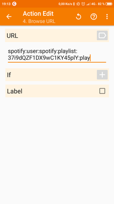 Tasker start a Playlist anymore, Send inten... - The Spotify Community