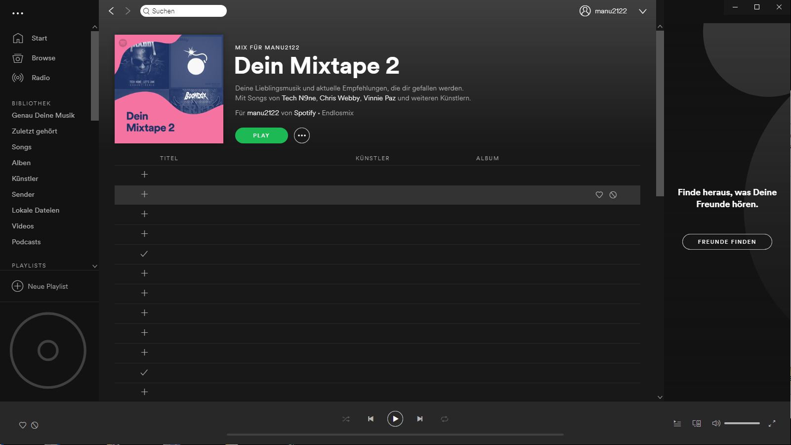 Solved Playlists Appear Empty On Desktop App The Spotify Community - update spotify radio roblox